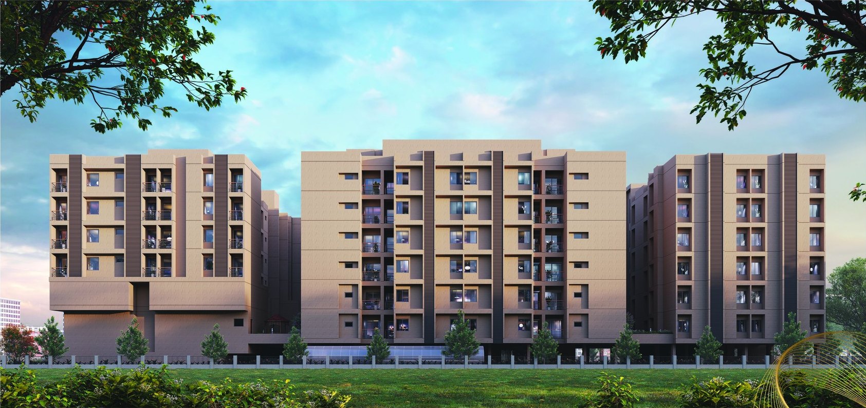 Kopou Apartments — day view
